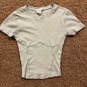 Tillys Ribbed Crop Top